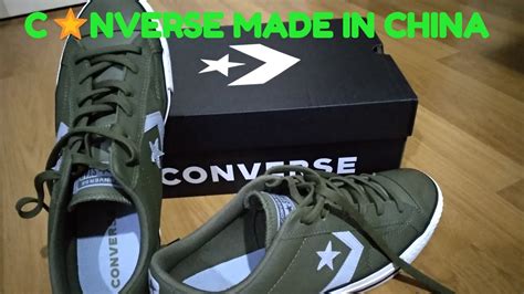 are converse made in china.